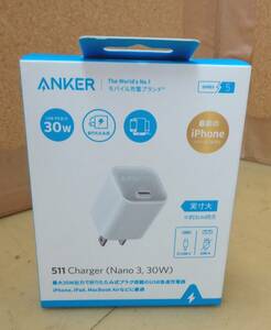 P23★アンカー Anker A2147N21 Anker 511 Charger（Nano 3 30W）USB PD USB-C×1★未開封