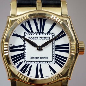 E☆【1円スタート】ロジェ・デュブイ ROGER DUBUIS シンパシー 世界28本限定 SY40 14 5 1C・7A ROSE GOLD18K 17/28 機械式自動巻腕時計