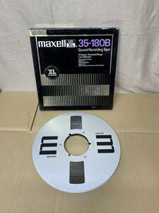 マクセル maxell オープンリールテープ メタルリール UD XL 35-180B サウンドレコーディング 10号 ( 0512 )