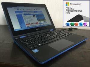 O彡 R3-131T-A14D/B Celeron 1.6GHz/4G/500G/11.6型1,366×768/Win11+2021