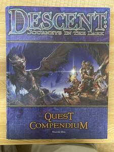 Descent 1st Ed. ディセント 第1版 Quest Compendium 英語版 日本語訳付き
