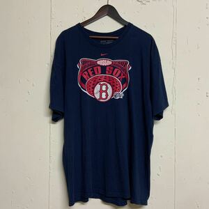 MLB RED SOX古着 00sボストンレッドソックスXXL NIKEナイキ