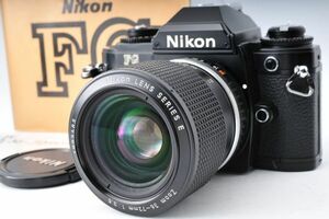 2889R536 ニコン Nikon FG Black + 36-72mm F3.5 フィルムカメラ [動作確認済]