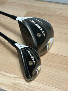 ☆FD102【中古品】 2本セット テーラーメイド RBZ STAGE2 ドライバー 1W 9.5° / フェアウェイウッド 5W 18.5° 0501