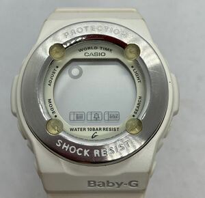 273-0782 CASIO カシオ Baby-G 腕時計 BG-1300 ラバーベルト ホワイト 電池切れ 動作未確認