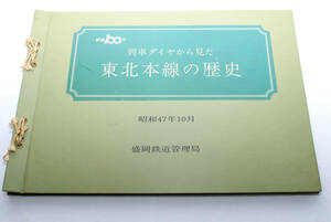 即決★列車ダイヤから見た 東北本線の歴史 盛岡鉄道管理局発行　(管理88423587)