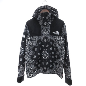 ザノースフェイス THE NORTH FACE 14AW シュプリーム コラボ Bandana Mountain Parka マウンテンパーカー ジャケット ペイズリー柄 NP51400