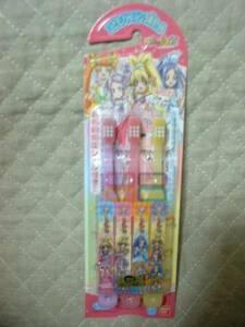 ★ ドキドキプリキュア 3本 こども歯ブラシ 新品 即決 ★