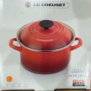 LE CREUSET ル・クルーゼ ホーロー ウェア　キャセロール　20cm 8.0inches 3.7liters