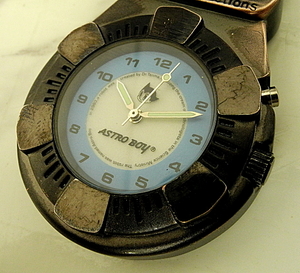 ASTRO BOY 鉄腕アトム 提時計　アストロボーイ　バックライト不良　ポケットウォッチ　懐中時計　非防水　中古