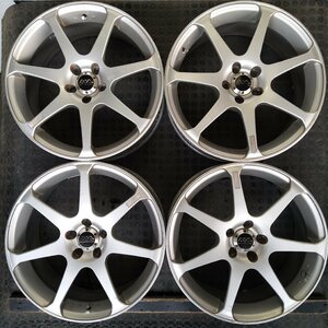 管理番号：Ｗ3-56【4本価額】【17x7J 5x100 ET+50 ハブ73】ヨコハマ YOKOHAMA AVS MODEL7 プリウス・ウィッシュ等・店頭直接引取可能