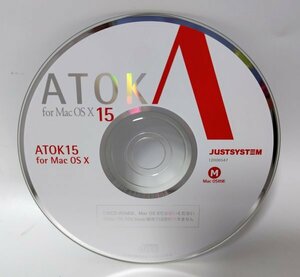 【同梱OK】 ATOK for Mac OS X 15 ■ 日本語入力システム ■ ジャンク品