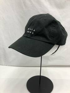 BILLABONG キャップ 帽子 ブラック ロゴ刺繍 ビラボン 24011801