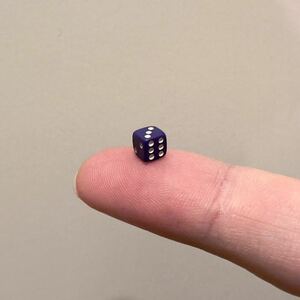 極小 4mm ミニサイコロ カラー ネイビー系 小さいサイズ サイコロ ダイス ボードゲーム/カードゲーム/パーティー/ジオラマ等