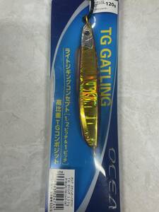 シマノ　オシアスティンガーバタフライ　TGガトリング　120ｇ　アカキンシャイナー