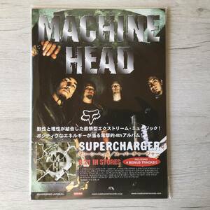 MACHINEHEAD SUPERCHARGER 店頭用ポップ　新品未開封