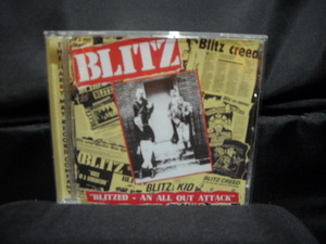 輸入盤CD/BLITZ/ブリッツ/BLITZED-AN ALL OUT ATTACK/80年代UKハードコアパンクHARDCORE PUNK