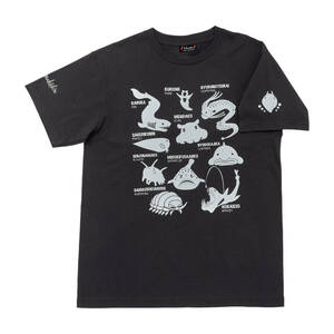 がまかつ深海生物Tシャツ GM3678☆黒・Lサイズ 