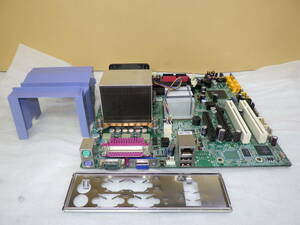 GIGABYTE GA-5YASV-RH マザーボード CPU Intel E2160 Pentium Dual-core 1.80GHz I/Oパネル 付き 動作確認済み#LV50495