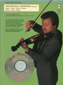ヴァイオリンのカラオケ: Orchestral Favorites Vol.2、CDとソロパート譜のセット Music Minus One【送料無料】