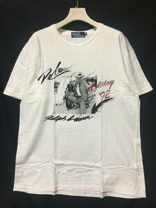 1992 POLO RALPH LAUREN ラルフローレン BRUCE WEBER ブルース ウェーバー 92 Tシャツ M