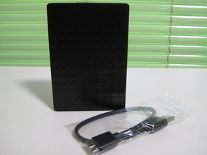 ☆★JUNK PC PARTS★☆ USB3.0接続ポータブルHDD 1TB【 SEAGATE 】(使用時間183時間？)☆Windowsで認識確認:エラーチェック済-即決有☆彡