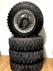 ジムニー　Epsilon Japan MT ブロックタイヤ 4本セット 中古 MAXXIS Crawler 16LT M&S 16インチ JA11 JA71 JB23 JB64 四駆　クロカン