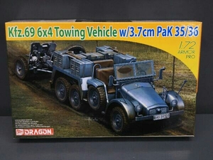 ドラゴンモデルズ / 1:72スケール クルップ プロッツェ Kfz.69 6×4トラック&3.7cm PaK35/36 対戦車砲