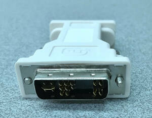 新品 送料無料 DVI VGA アダプタ HD15 ミニ D-sub 15pin オス メス モニター ディスプレイ コネクタ 29pin 変換 HDTV CRT ケーブル PC HP