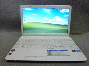 Windows XP,7,10 選択可 15.6” 東芝 dynabook B351/20DM ★Celeron B815 1.60GHz/4GB/160GB/DVD/無線WIFI/便利なソフト/リカバリ作成/2148