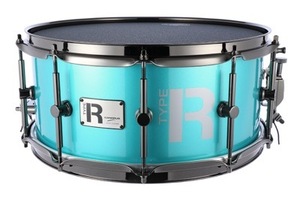 TYPE R スネアドラム 6.5x14 PH仕様 Turquoise Metallic