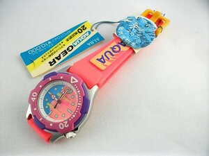 o28u37★ALBA 古い腕時計 アクアギア 20bar 電池交換済 動作あり 在庫品