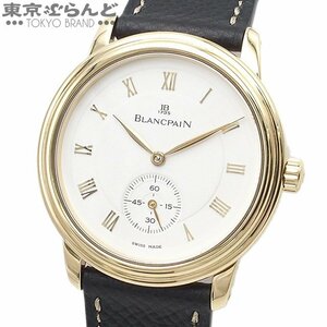 101685321 ブランパン Blancpain ニュークラシック 7002 K18YG レザー 社外ベルト 純正尾錠 腕時計 メンズ 手巻 仕上済