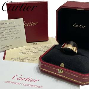 正規品　Cartier　カルティエ　サントス　デュモン　750　 ゴールド リング　18　K 15.3g　ギャラ付き
