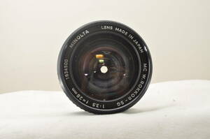 ★動作品★MINOLTA MC W.ROKKOR-SG 28mm F3.5#2434