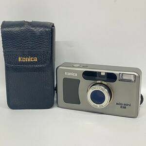 1円~【通電確認済】コニカ KONICA ビッグミニ BiG mini F LENS 35mm F2.8 コンパクトフィルムカメラ 付属品あり G123304