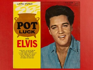 ◇エルヴィス・プレスリー Elvis Presley/わが友エルヴィス Pot Luck/ペラジャケ/国内盤LP、SHP-5087 #O18YK1