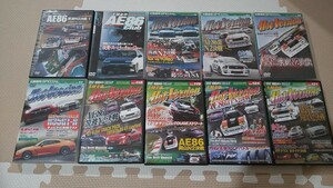 AE86 N2 DVD 初回他10枚セット ホットバージョン 土屋圭市