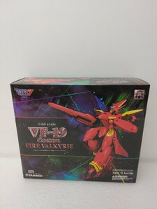 YAMATO マクロス7 1/60 完全変形 VF-19改 ファイヤーバルキリー Custom FIRE VALKYRIE ユーズド