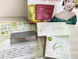 未使用 [チェンジカオリホワイト スーパーBBサマーパウダリー ファンデーション&詰替用] SPF35 PA++ クリスタルジェミー 生産終了品