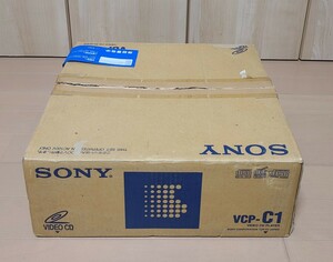 SONY ソニー ビデオCDプレーヤー VCP-C1 多分未使用 ? 保管品 ※説明欄必読