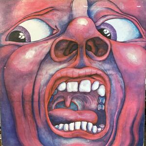 宮殿コレクター驚愕！TV局貸出プロモ用？激レアMAT3/4 UK ISLAND PINK i 原盤★KING CRIMSON/IN THE COURT OF THE CRIMSON KING クリムゾン