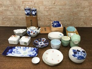 ☆中古品☆ 深川製磁　蓋付き湯呑　急須　皿　等