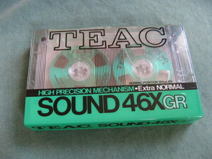 TEAC オープンリール型 カセットテープ SOUND 46X GR 未開封品