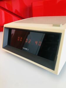 70s 激レア yashica Digital Clock Calculator◆カルテルスペースエイジ◆パントン◆ダネーゼ◆昭和 レトロ◆