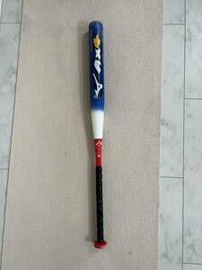 売り切り　中古 ミズノ ソフトボール バット 3号 AX4 2TP51760 北京五輪モデル ブルー トップバランス 86㎝/φ57㎜/平均740g ケース無し