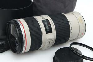 訳有品｜キヤノン EF70-200mm F4L IS USM CA01-H4007-2O3B-ψ Canon 望遠ズーム 手ブレ補正 EFマウント 防塵 防滴