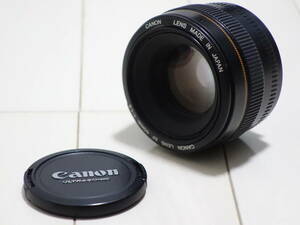 明るい単焦点 標準レンズ EF50mm F1.4 USM (Canon キヤノン) 難あり ジャンク (JUNK 故障品)