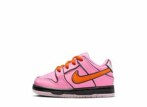 The Powerpuff Girls Nike SB TD Dunk Low Pro QS "Blossom" 8cm FZ3352-600