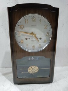 昭和レトロ SEIKO セイコー 30DAY 1カ月巻掛時計 ゼンマイ式 振り子時計 アンティーク